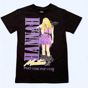Disney HANNAH MONTANA Miley Cyrus T-Shirt
Size S Part-Time Pop Star
